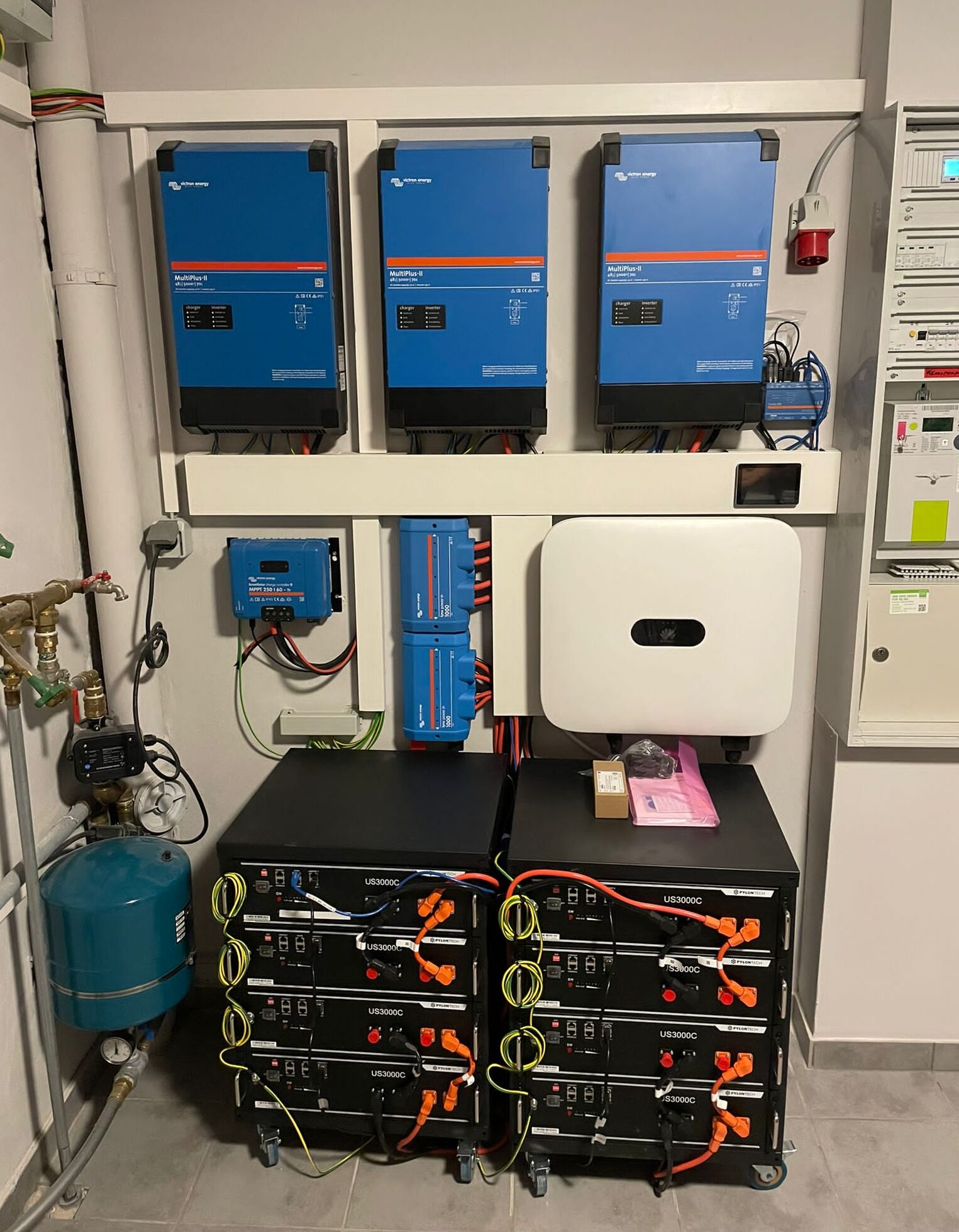 Victron Energy Anlage - Insellösung