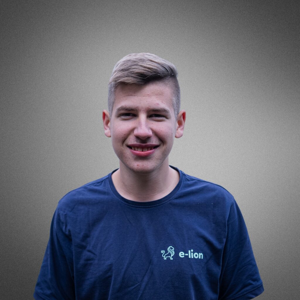 Lehrling Daniel Krinner