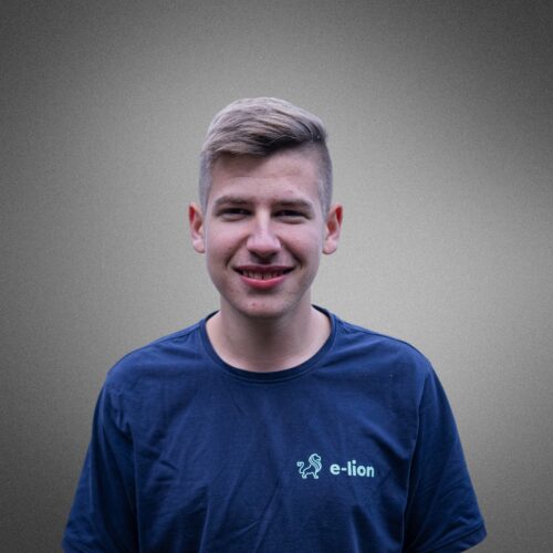 Lehrling Daniel Krinner