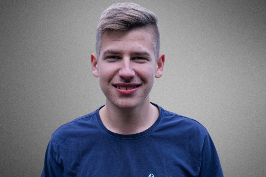 Lehrling Daniel Krinner