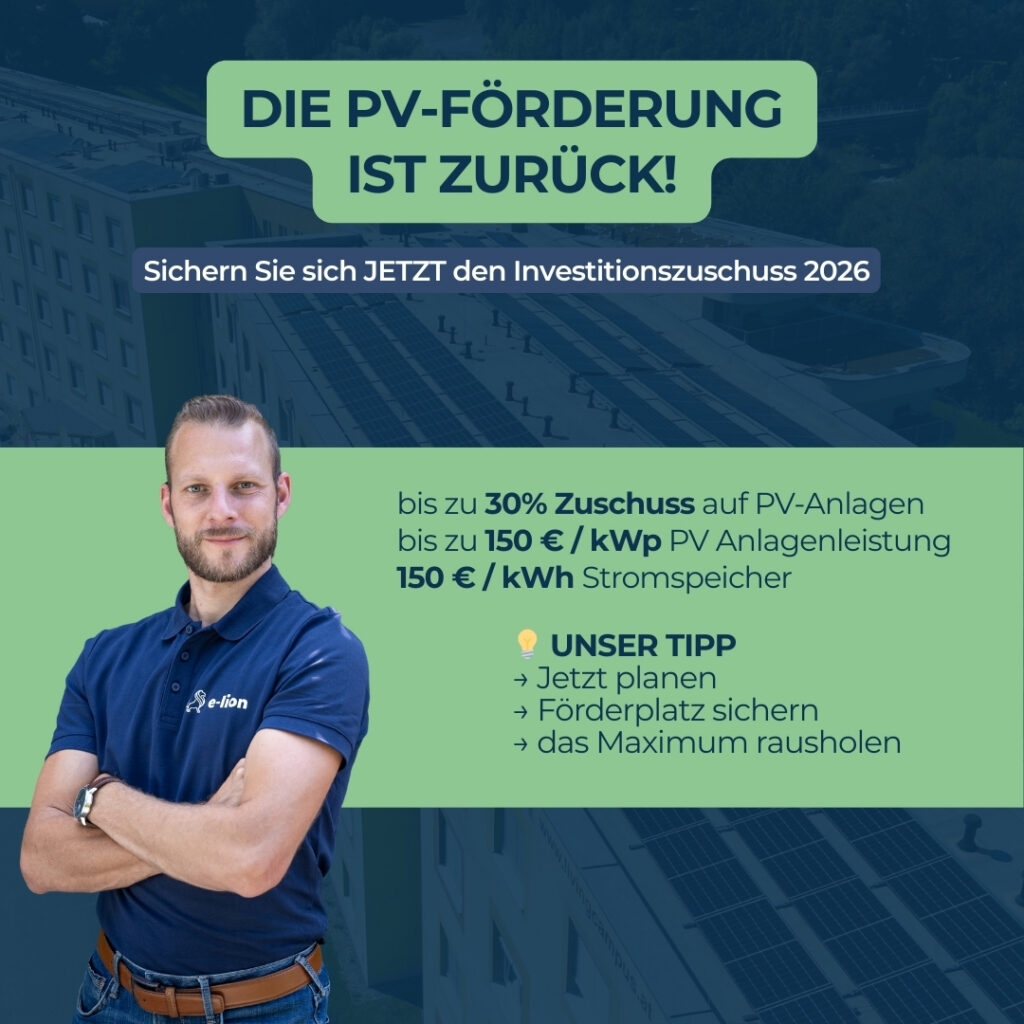 PV-Förderung 2026